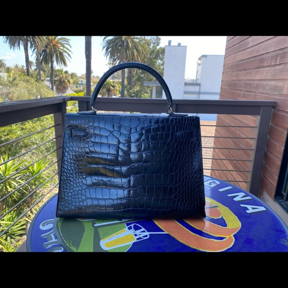 Hermès Kelly 35, Porous Crocodile - Picture 2 of 3